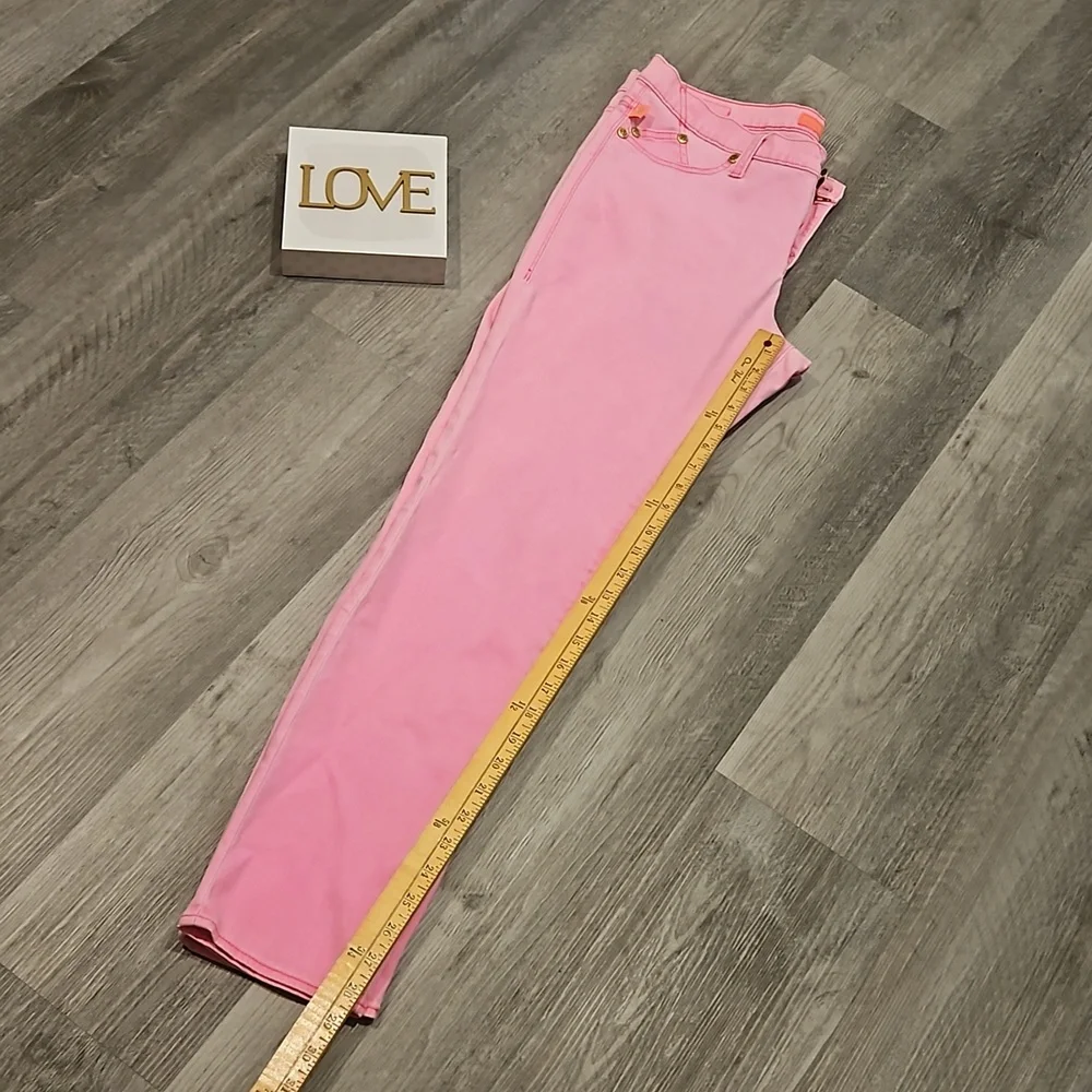 Rock & Republic Pink Jeans sz 16 - Picture 8 of 12